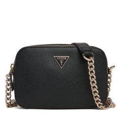 Torebka Guess. Czarne torebki klasyczne Guess, z aplikacjami, bez dodatków. Za 439.99 zł.