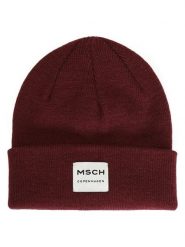 MOSS COPENHAGEN Czapka "Mojo" w kolorze bordowym rozmiar: onesize. Czerwone czapki Moss Copenhagen, bez wzorów, z materiału. Za 115.27 zł.