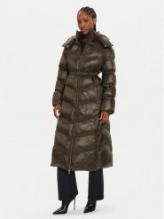 BOSS Płaszcz zimowy Pamaxi3 50524624 Zielony Regular Fit. Zielone płaszcze Boss, na zimę, bez wzorów, z syntetyku, bez kaptura. Za 1,959.00 zł.