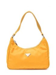 PRADA Torebka w kolorze żółtym - 21 x 19 x 8 cm rozmiar: onesize. Żółte torby na ramię Prada, bez wzorów, z materiału, na ramię, bez dodatków. Za 3,131.99 zł.