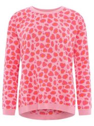 Zwillingsherz Sweter "Leo" w kolorze jasnoróżowym rozmiar: L/XL. Różowe swetry Zwillingsherz, l, bez wzorów, z bawełny, bez ramiączek. Za 193.95 zł.