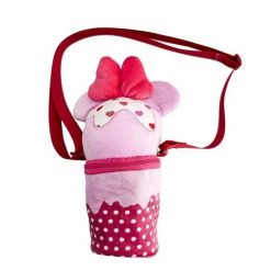 Saszetka na ramię z pluszu Cerda Disney Minnie. Czerwone torby na ramię MINI MOUSE, bez wzorów, z materiału, na ramię, bez dodatków. Za 72.15 zł.