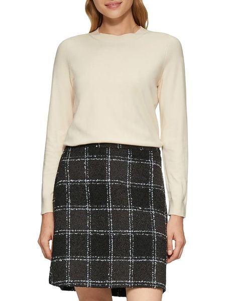 S.Oliver Sweter w kolorze kremowym rozmiar: 44. Brązowe swetry S.Oliver, s, bez wzorów, bez ramiączek. Za 56.39 zł.