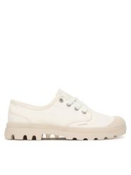 Palladium Trampki Pampa Oxford 92351-100-M Biały. Białe trampki Palladium, bez wzorów, z materiału, bez zapięcia. Za 339.99 zł.