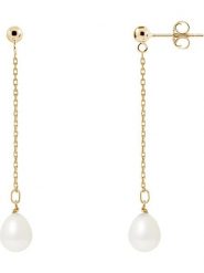 ATELIERS SAINT GERMAIN Złote kolczyki z perłami rozmiar: onesize. Białe kolczyki ATELIERS SAINT GERMAIN, z perłą, złote. Za 630.99 zł.