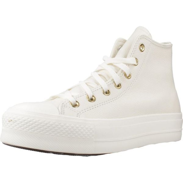 Buty CONVERSE CTAS LIFT HI Biały. Białe trampki Converse, ze skóry, trekkingowe. Za 351.99 zł.