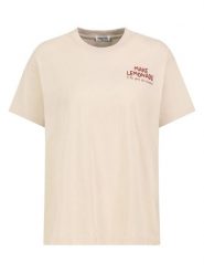 Sublevel Koszulka w kolorze beżowym rozmiar: M. Brązowe bluzki Sublevel, m, bez wzorów, z bawełny, bez kołnierzyka, bez ramiączek. Za 43.99 zł.