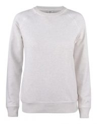 Clique Premium OC Roundneck Women bluza damska z bawełny organicznej – nature. Szare bluzy CLIQUE, s, bez wzorów, z bawełny, bez kaptura. Za 233.98 zł.