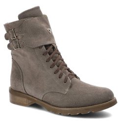 Beżowe Botki Pro-Moda Damskie Stylowe Obuwie. Brązowe botki Pro-Moda, z aplikacjami, ze skóry, bez obcasa, na płaskiej podeszwie, bez zapięcia. Za 309.00 zł.