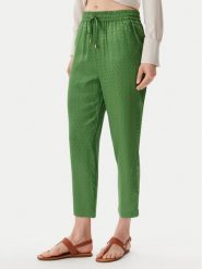 Lola Casademunt by Maite Spodnie materiałowe MS2514007 Zielony Regular Fit. Zielone spodnie materiałowe Lola Casademunt by Maite, s, bez wzorów, z materiału. Za 279.99 zł.