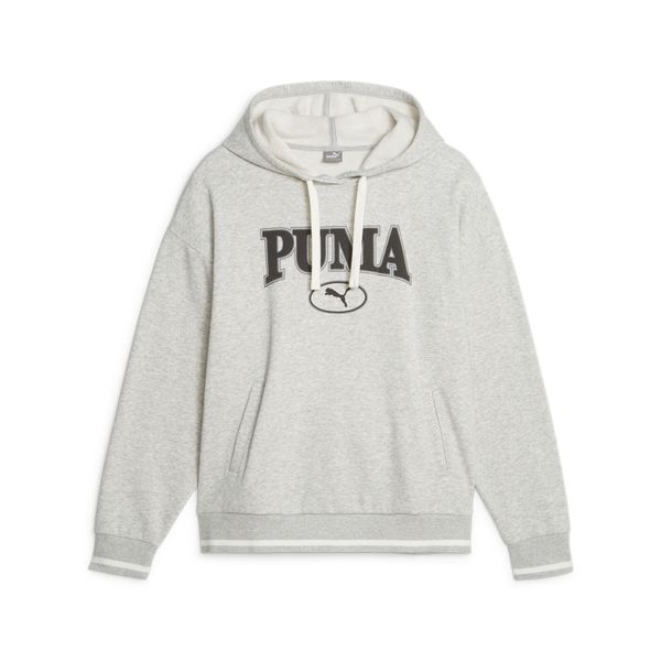 Bluza z kapturem Puma Squad fl. Szare bluzy Puma, m, bez wzorów, z bawełny, z kapturem. Za 253.30 zł.