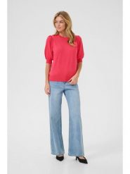 Kaffe Bluzka w kolorze różowym rozmiar: XL. Różowe bluzki Kaffe, xl, bez wzorów, bez kołnierzyka, bez ramiączek. Za 72.45 zł.
