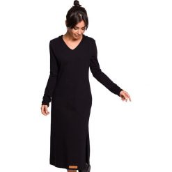 Sukienka w kolorze czarnym. Czarne sukienki Be Wear, l, bez wzorów, bez kołnierzyka, bez ramiączek, maxi. Za 179.95 zł.