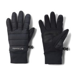 Rękawice trekkingowe damskie Columbia Powder Lite II. Czarne rękawiczki Columbia, bez wzorów, sportowe. Za 181.99 zł.
