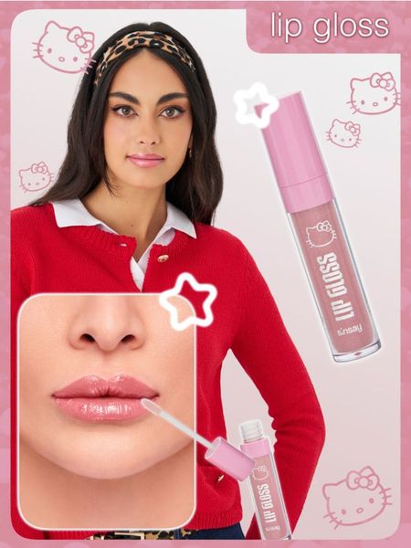 Błyszczyk do ust Hello Kitty - różowy. Błyszczyki Sinsay. W wyprzedaży za 5.99 zł.