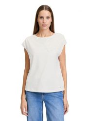 BETTY & CO Koszulka w kolorze białym rozmiar: M. Białe bluzki Betty & Co, m, z aplikacjami, bez kołnierzyka, bez ramiączek. Za 86.95 zł.