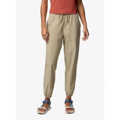 Spodnie damskie Columbia Pinetown Canyon Jogger. Brązowe spodnie sportowe Columbia, na lato, bez wzorów, trekkingowe. Za 330.69 zł.