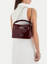 Nine West Torebka EO-CITY GRACE-LDA9420 CROCO Czerwony ciemny. Czerwone torebki klasyczne Nine West, bez wzorów, ze skóry, bez dodatków. Za 249.99 zł.