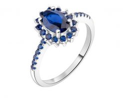 Pierścionek srebrny z cyrkoniami. Szare pierścionki Apart, z cyrkonią, srebrne. Za 159.00 zł.