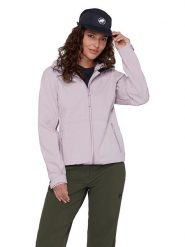 Mammut Kurtka funkcyjna "Linard Guide HS" w kolorze jasnoróżowym rozmiar: L. Różowe kurtki sportowe Mammut, l, bez wzorów, z materiału, bez kaptura, outdoorowe. Za 609.95 zł.