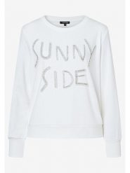 More & More Bluza w kolorze białym rozmiar: 38. Białe bluzy More & More, z aplikacjami, z bawełny, bez kaptura. Za 167.28 zł.