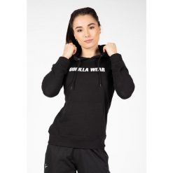 Charlotte Bluza z kapturem - Czarny. Czarne bluzy GORILLA WEAR, l, bez wzorów, z kapturem. Za 256.00 zł.