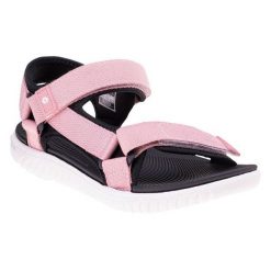 Sandały Damskie Apodis. Fioletowe sandały Hi-tec, bez wzorów, sportowe, bez obcasa, bez zapięcia. Za 156.99 zł.