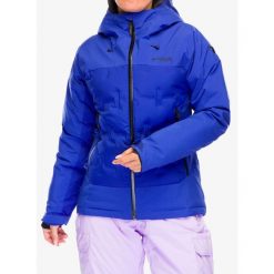 Kurtka puchowa damska Columbia Wildcard IV Down Jacket. Niebieskie kurtki narciarskie Columbia, xs, bez wzorów, z puchu, bez kaptura, narciarskie. Za 991.99 zł.