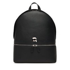 Plecak KARL LAGERFELD. Czarne plecaki KARL LAGERFELD, bez wzorów. Za 1,099.00 zł.