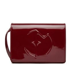 Torebka Eva Minge. Czerwone listonoszki Eva Minge, bez wzorów, bez dodatków. Za 299.99 zł.