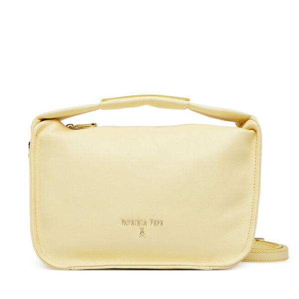 Torebka Patrizia Pepe. Żółte torebki klasyczne Patrizia Pepe, bez wzorów, bez dodatków. Za 1,039.00 zł.