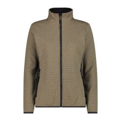 Bluza damska turystyczna CMP 34H2886. Brązowe bluzy sportowe CMP, s, bez wzorów, z materiału, z kapturem. Za 239.00 zł.