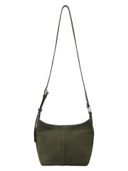 Liebeskind Berlin Skórzana torebka "Demi" w kolorze khaki - 20 x 19 x 10 cm rozmiar: onesize. Brązowe torby na ramię Liebeskind Berlin, bez wzorów, z materiału, na ramię, bez dodatków. Za 349.95 zł.