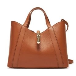 Torebka Furla. Brązowe torebki klasyczne Furla, bez wzorów, bez dodatków. Za 1,369.00 zł.