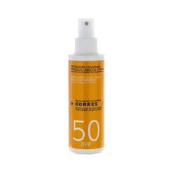 Emulsja do opalania w spreju SPF50 z jogurtem. Kremy do opalania KORRES. Za 79.90 zł.