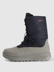 4F Buty zimowe śniegowce INUA z ociepliną Primaloft damskie - oliwkowe/khaki 41. Brązowe trapery i śniegowce 4f, z gumy, przed kolano. Za 399.99 zł.