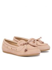 Liu Jo Baleriny Skipper 03 SA6049 PX002 Różowy. Czerwone baleriny Liu Jo, bez wzorów, ze skóry, bez obcasa. Za 639.99 zł.