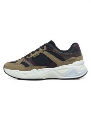 GAP Sneakersy w kolorze oliwkowo-granatowym rozmiar: 41. Brązowe trampki GAP, bez wzorów, bez zapięcia. Za 179.95 zł.