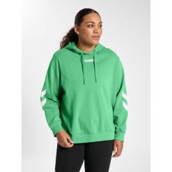 Damska bluza z kapturem Hummel legacy Plus. Zielone bluzy Hummel, xl, bez wzorów, z kapturem. Za 188.00 zł.
