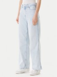 Tommy Jeans Jeansy Claire DW0DW21378 Niebieski Wide Leg. Niebieskie jeansy Tommy Jeans, bez wzorów. Za 559.99 zł.