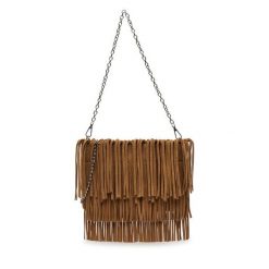 Torebka DeeZee. Brązowe torebki klasyczne DeeZee, bez wzorów, bez dodatków. Za 149.99 zł.