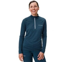 Lekka koszulka damska VAUDE Larice Ii'. Niebieskie koszulki sportowe Vaude, bez wzorów, bez ramiączek. Za 254.35 zł.