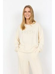 Soyaconcept Bluza "Banu" w kolorze kremowym rozmiar: L. Brązowe bluzy Soyaconcept, l, bez wzorów, bez kaptura. Za 105.38 zł.