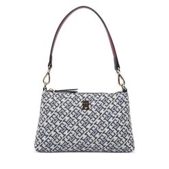 Torebka Tommy Hilfiger. Niebieskie torebki klasyczne TOMMY HILFIGER, bez wzorów, bez dodatków. Za 489.99 zł.