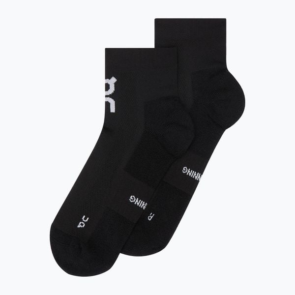 Skarpety On Core Run Mid 2. Czarne skarpety On, bez wzorów, z bawełny. Za 159.99 zł.