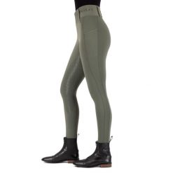 Damskie legginsy jeździeckie z pełną przyczepnością HV Polo Favourite summer. Czarne legginsy HV POLO, bez wzorów, z podwyższonym stanem. Za 485.50 zł.