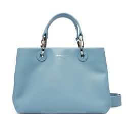 Torebka Emporio Armani. Niebieskie torebki klasyczne Emporio Armani, bez wzorów, bez dodatków. Za 2,169.00 zł.
