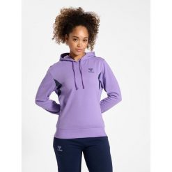 Sweatshirt bluza z kapturem dla kobiet Hummel HmlStaltic. Fioletowe bluzy Hummel, bez wzorów, z kapturem. Za 177.00 zł.