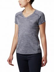 Columbia Koszulka sportowa "Zero Rules™" w kolorze szarym rozmiar: XS. Szare koszulki sportowe Columbia, bez wzorów, z materiału, bez ramiączek, outdoorowe. Za 43.99 zł.
