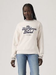 Levi's Bluza w kolorze kremowym rozmiar: M. Białe bluzy Levi's®, m, bez wzorów, z bawełny, bez kaptura. Za 151.07 zł.